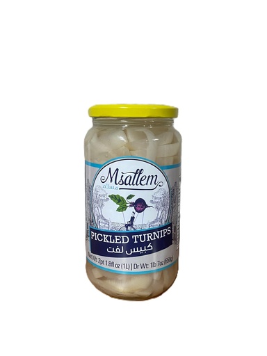 Turnip Pickles Jar 1000g - Msallem مخلل لفت 