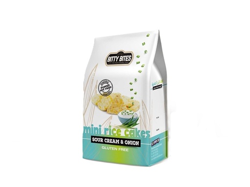 Bitty Bites Sour Cream & Onion 50g - بيتّي بايتس بنكهة الكريمة الحامضة والبصل