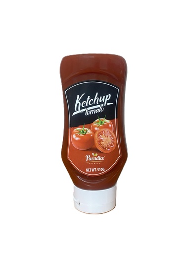 Paradice Ketchup Top Down 510g - باراديس كاتشب توب داون