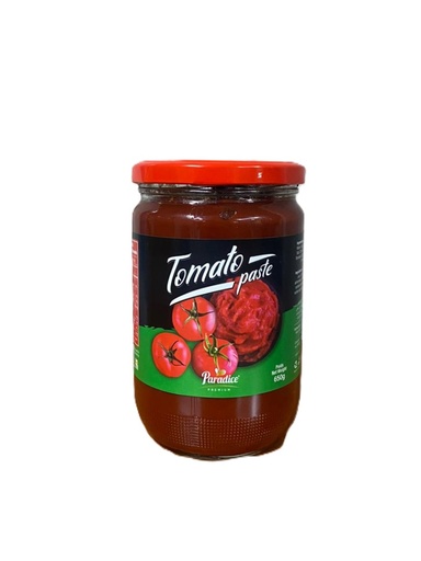 Paradice Tomato paste glass 650g  - باراديس رب البندورة 