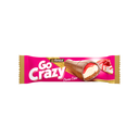 Go crazy milk chocolate filled with cheese cake and biscuit 35g