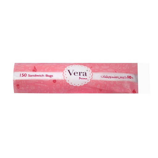 Vera Sandwich Bags 150 - (pack of 12) - أكياس ساندويش 