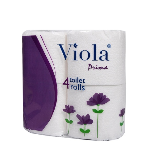 Toilet Roll Viola 4 Rolls - Pack of 6 - ورق تواليت 