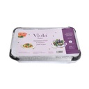 Viola Aluminum Foil Food (10 containers, Rectangle, RA60) حاوية طعام ألومنيوم 