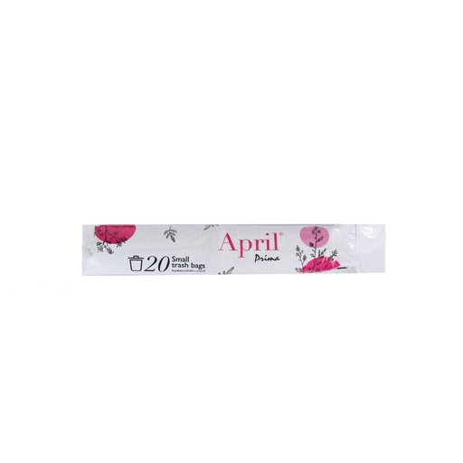 April Trash Bags 20 (Pack of 12) (Small) - أكياس نفايات صغيرة 
