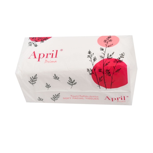 Tissue Facial April - Pack of 10 - 190GR -مَحارِم 