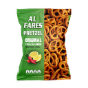AL Fares Pretzel Biscuit Chili and Lemon 120G - أل فارس بريتزل بسكويت بالفلفل الحار والليمون  