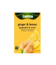 Lavina Ginger & Lemon Infusion 20s - لافينا شاي زنجبيل وليمون ٢٠ كيس