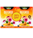 Lavina Functional Tea Defense 20s Buy 2 Get 20%-لافينا شاي لتعزيز المناعة تركيبة وظيفية (٢٠ كيس) اشترِ ٢ واحصل على ٢٠٪ خصم