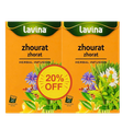 Lavina Zhourat Infusion 20s Buy 2 Get 20% - لافينا شاي زهورات ٢٠ كيس اشترِ ٢ واحصل على ٢٠٪ خصم