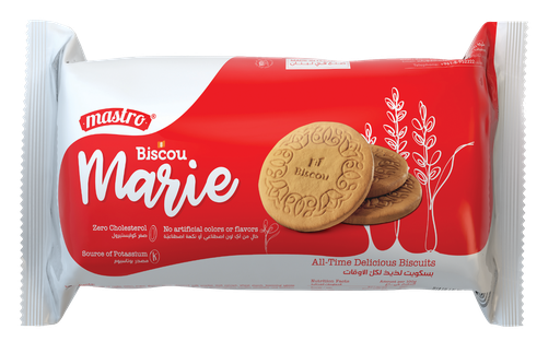 Mastro Biscou Marie 8*75g - ماسترو بسكويت ماري 