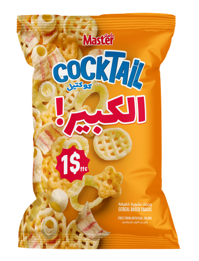 Master Cocktail Kbir 85g*12 - ماستر كوكتيل كبير
