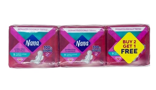 Nana buy 2 maxi long 9 get 1 free - نانا   