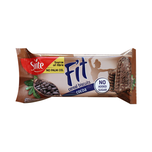 Sante Fit Cereal Biscuits Cocoa No Added Sugar 50g - بسكويت الشوفان بالكاكاو 