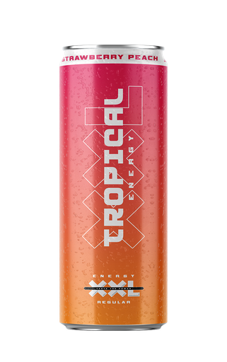 XXL energy Tropical 250ml can - مشروب طاقة بالفواكة 