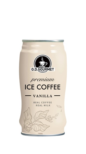 O.D. Gourmet Ice Coffee - Vanilla 240ml - آيس كوفي فانيليا 