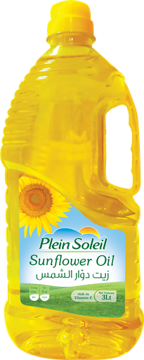 Plein Soleil sunflower oil 3L - زيت دوار الشمس   