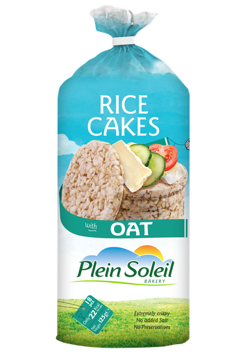 Plein Soleil rice cake oat 125g - أرز كيك بالشوفان 