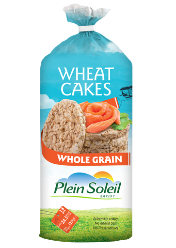 Plein Soleil rice cake whole grain 125g - أرز كيك حبوب كاملة 