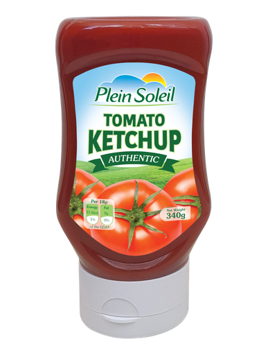 Plein Soleil tomato ketchup squeeze 340ml - كاتشب 