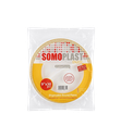 Somo Plast Plastic Plates 9 inch 2 Conpartment (30 pcs)-سومو بلاست بلايتس قسمين