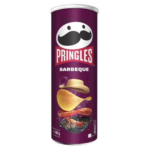 Pringles Barbeque 165g- برينجلز بنكهة الباربكيو