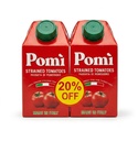 Pomi tomato paste 500g Buy 2 & get 20% - Gemina Pack -رب البندورة