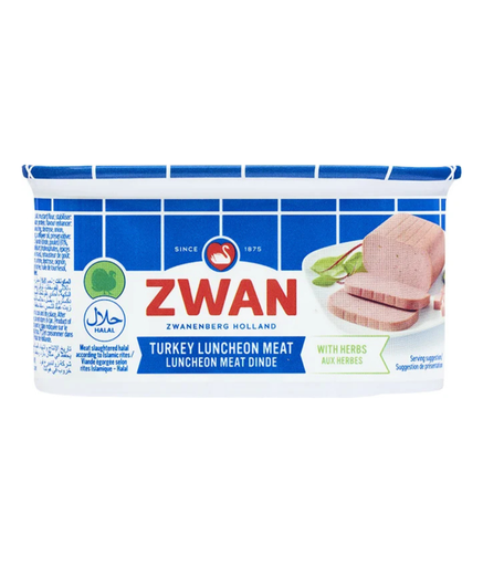 Zwan Turkey Luncheon Meat 200g - زوان حبش 