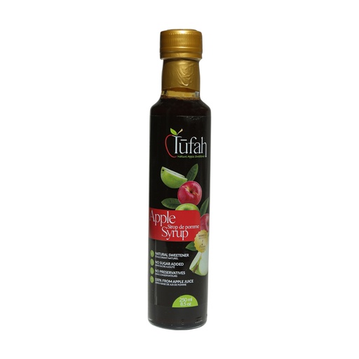 Tufah Apple Syrup Glass Bottle 250ml 