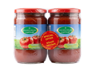 Golden Fields Tomato Paste Glass Jar 660g x2 - معجون طماطم جولدن فيلدز
