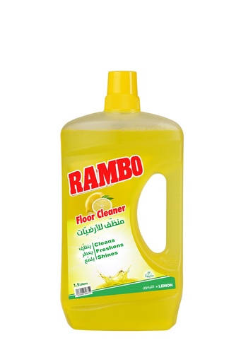 Rambo Floor Cleaner Lemon 1500Ml - منظف أرضيات بالليمون 