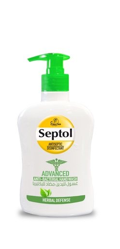 Septol Anti-Bacterial Hand Wash Herbal Defense 500 Ml - غسول يدين مضاد للبكتيريا بالأعشاب 
